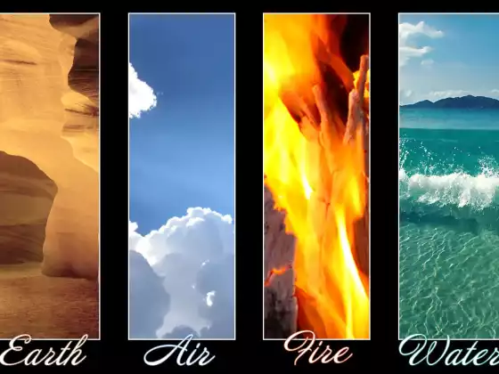 तत्वों से उपचार - पृथ्वी, वायु, अग्नि और जल का परिचय